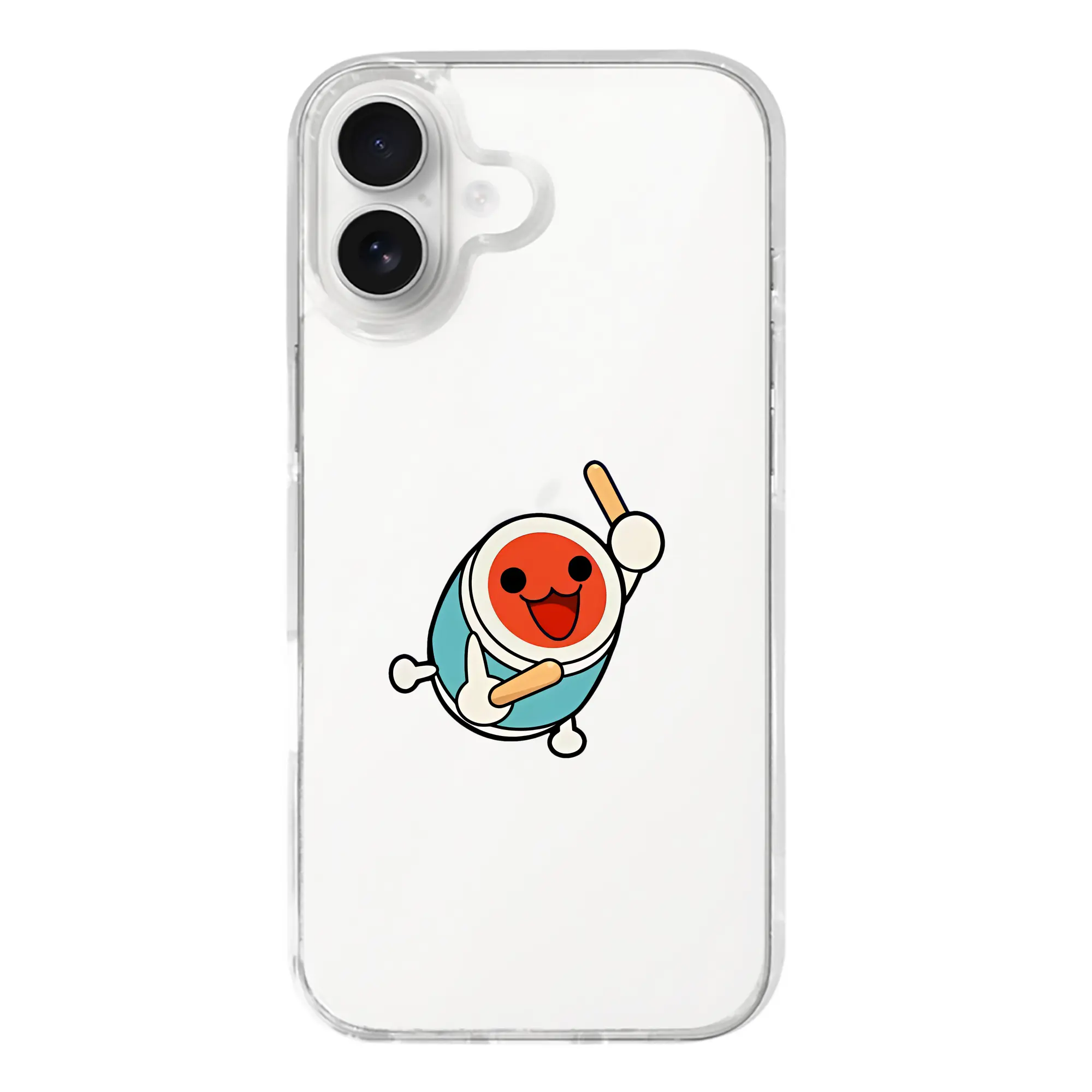 太鼓の達人 グッズ - iPhone 17シリーズ 透明スマホケース – 薄型・耐衝撃・精密フィット保護カバー